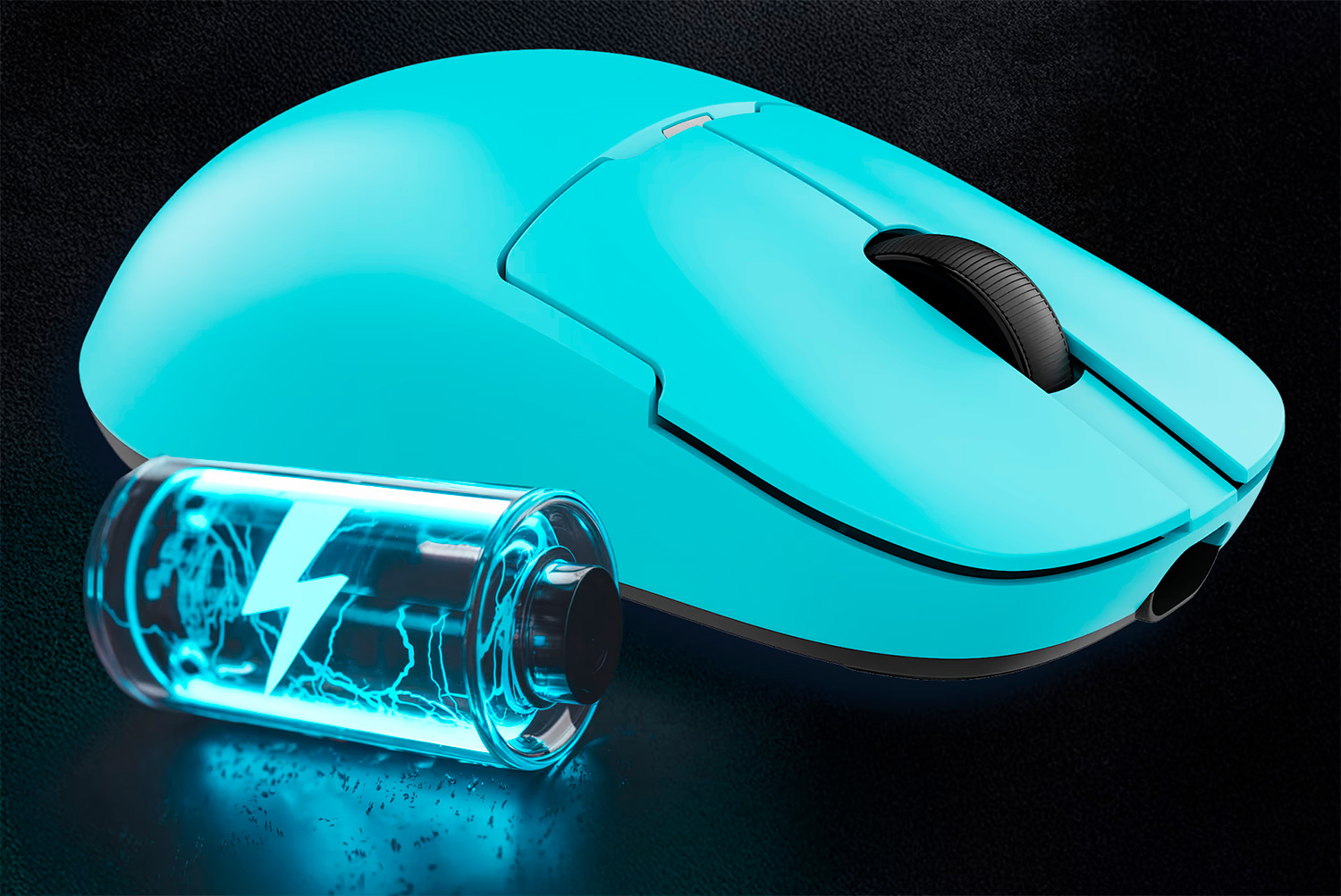 Бездротова миша Ajazz AJ159 APEX 8000 Гц із сенсором PixArt 3950 та зарядною станцією